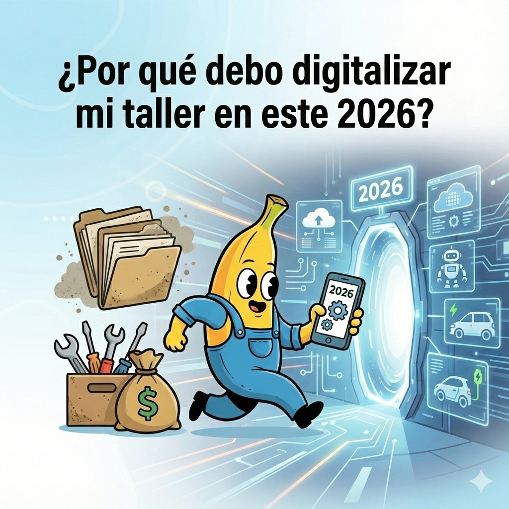 ¿Por qué debo digitalizar mi taller en este 2026? 
