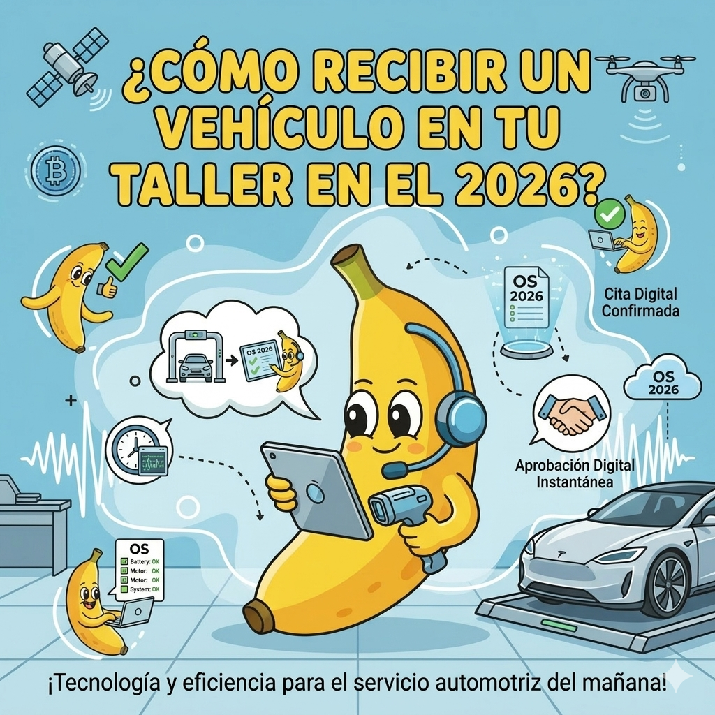 ¿Cómo recibir un vehículo en tu taller en el 2026?