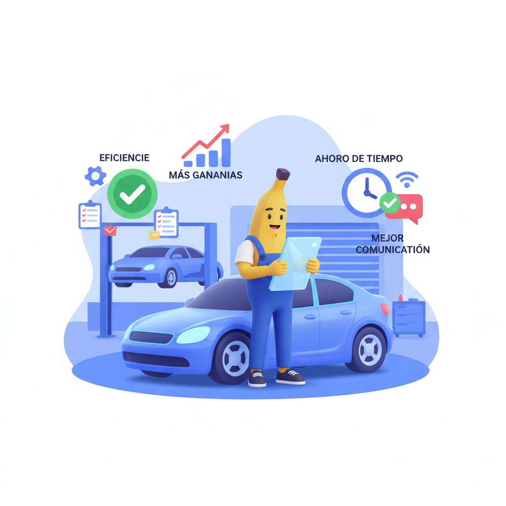 Ventajas de digitalizar un taller mecánico en 2025