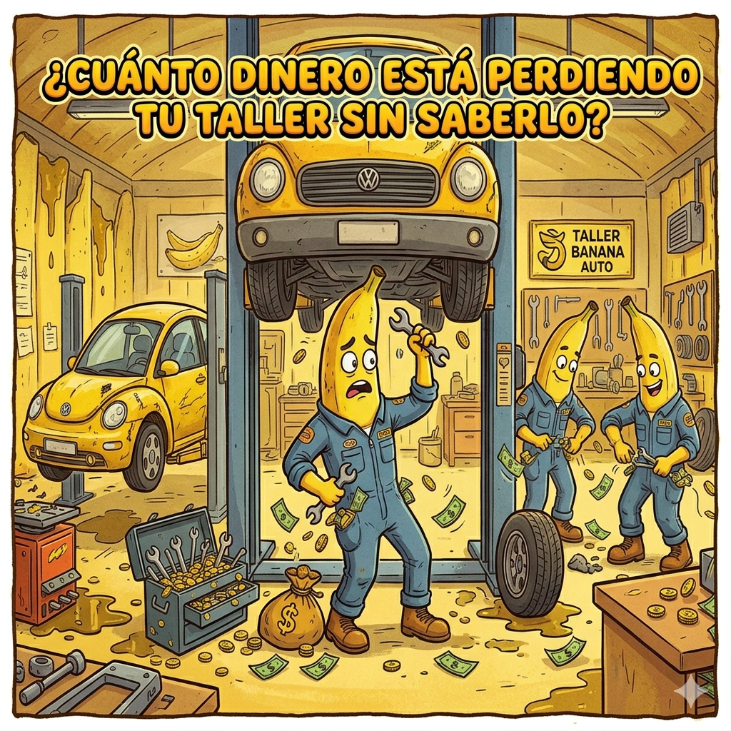 ¿Cuánto dinero está perdiendo tu taller sin saberlo?